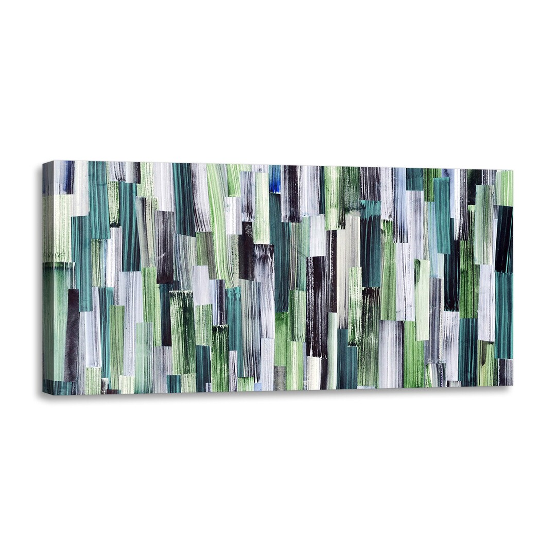 Canvas Printing Panel With Modern Abstract Wood Frame - Etsy