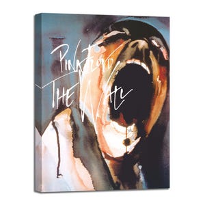 Pink Floyd "Bemalter Rückkatalog" Kunstposter, Gerahmt – Wahl Aus A4, A3, A2, A1