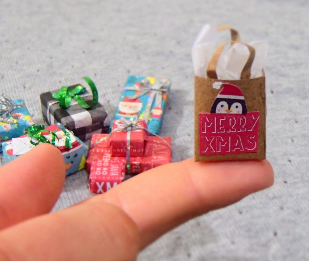 MiniaturWeihnachtsgeschenkSet Urlaub Geschenke & Xmas Etsy