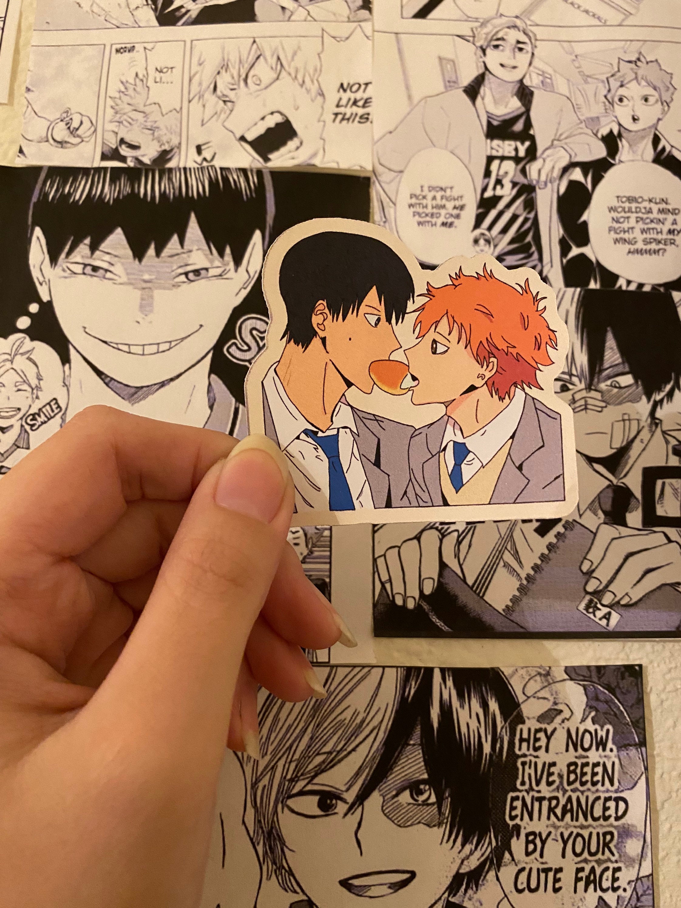 Kagehina X Cherry Blossoms After Winter Sticker Etsy Kagehina X Cherry Blossoms After Winter Sticker Etsy