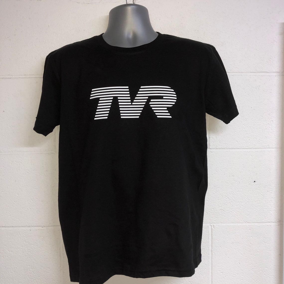 TVR logo Novelty 100% Cotton Crew Neck T-shirt Various sizes | Etsy