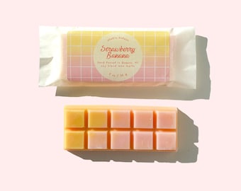 Strawberry Banana Snap Bar Wax Melt