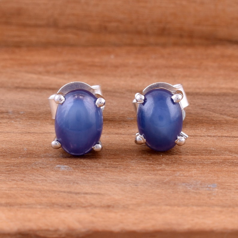 star sapphire earrings