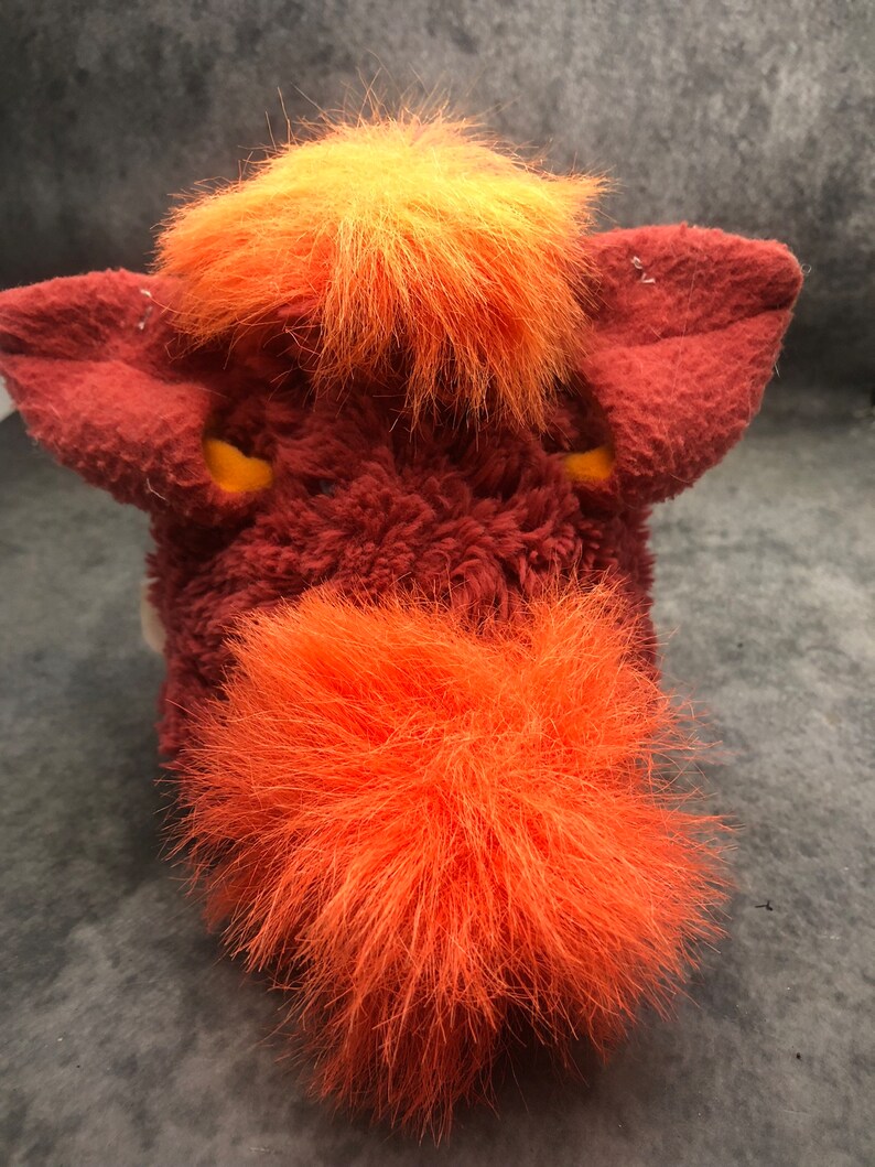 Rooster Furby 1998 Rooster Model Vintage Furby With Green Etsy