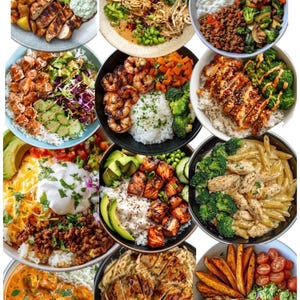 E-Book mit proteinreichen Rezepten, 30 einfache Fitness-Mahlzeiten (Digitaler Download) Bild 2