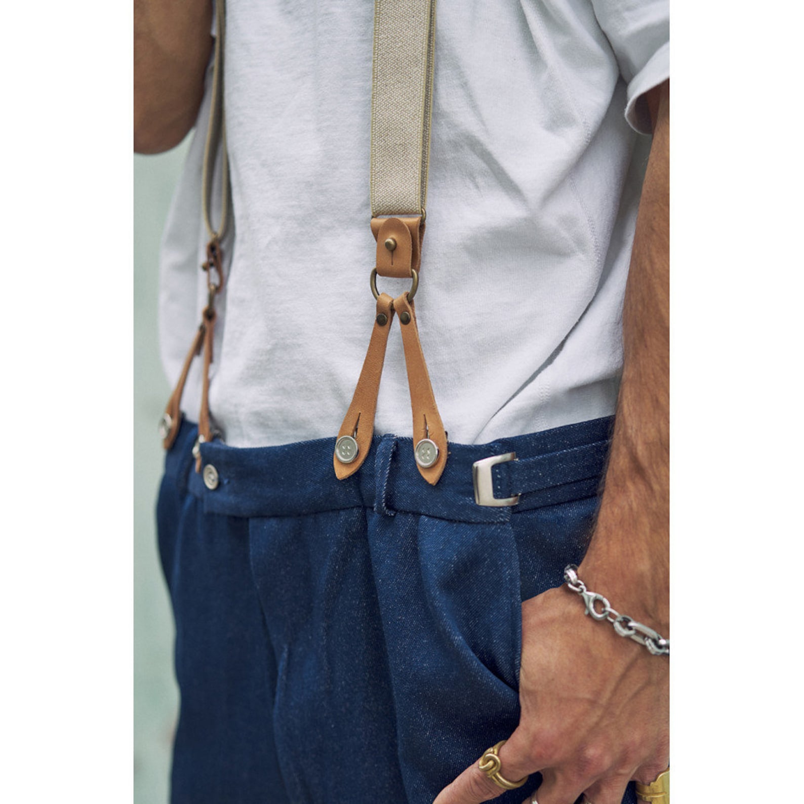 Suspenders buttons Set of 6 clip buttons for Superior Etsy