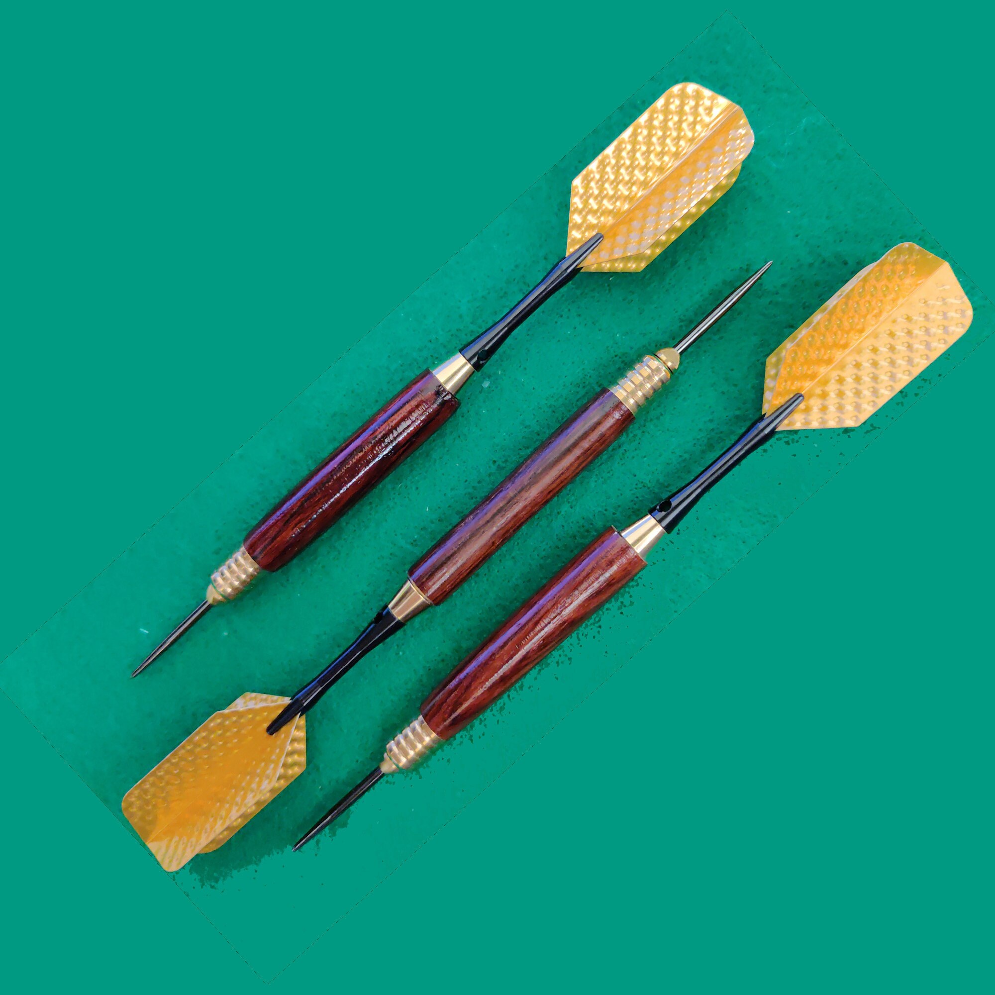 Handmade Custom Steel Point Brass Darts Etsy