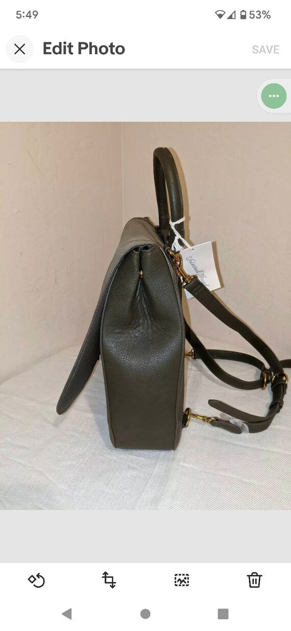 Vegan Leather Suede Stain Resistant Backpack Laptop Shoulderbag Sling Bag Buy Vegan Leather Suede Stain Resistant Backpack Laptop  main image 3