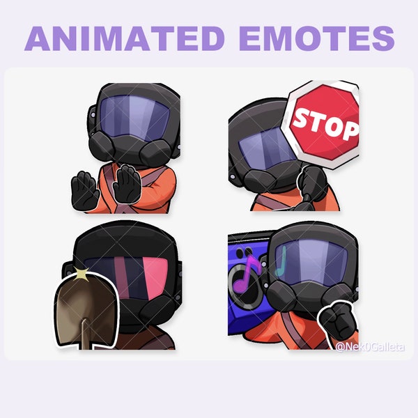 Lethal Company ANIMIERTE EMOTES für Twitch/Discord