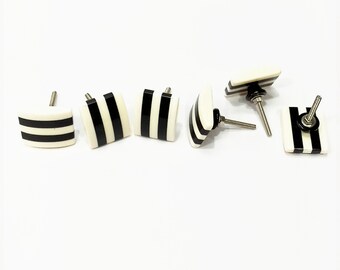 Handmade Resin Knobs (Set of 6)