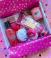 Happy Birthday Bunting treat box / pamper hamper / celebration gift/ Pamper gift box for her / Personalised birthday gift 