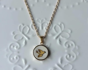 Collana Heartland di Bird International / Porcellana rotta / Animali da fattoria