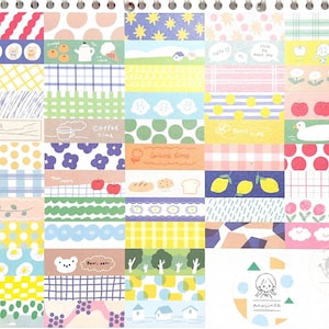 Washi Tape Sample - Molinta - Basic - 4.8cm*90cm/Loop