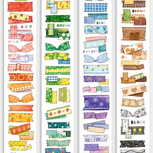 Washi Tape Sample - Orange Studio- Ribbon- 4cm*100cm/Loop