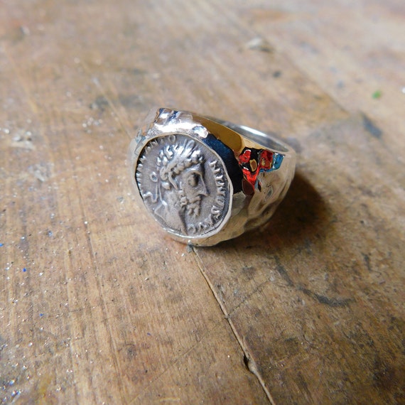Marcus Aurelius Coin Ring 2025