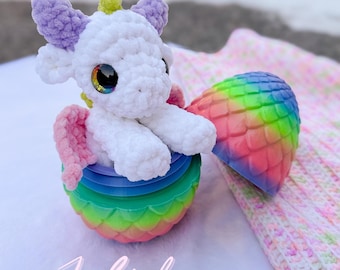 Jubilee the Baby Dragon Crochet Pattern