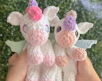 Crochet Pattern • Pearl the Pegasus