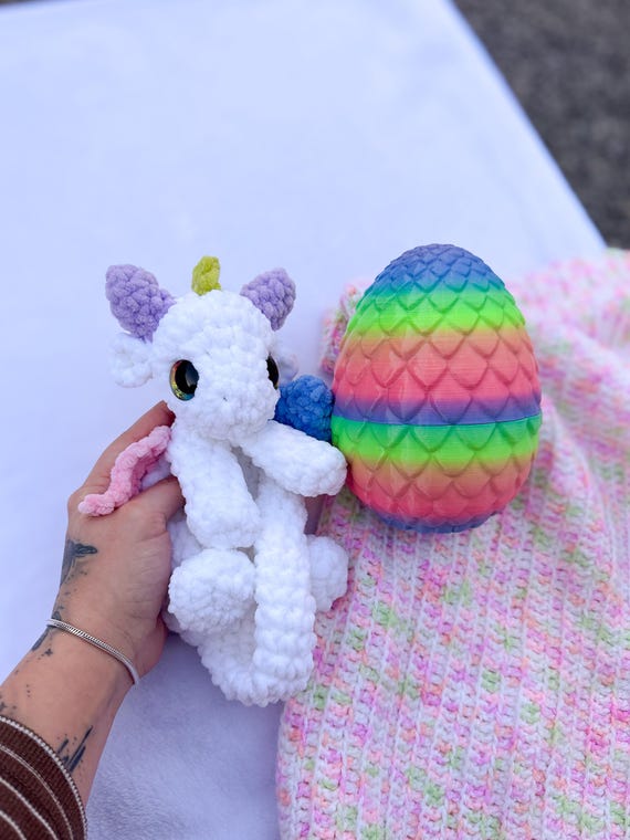 Jubilee the Baby Dragon Crochet Pattern