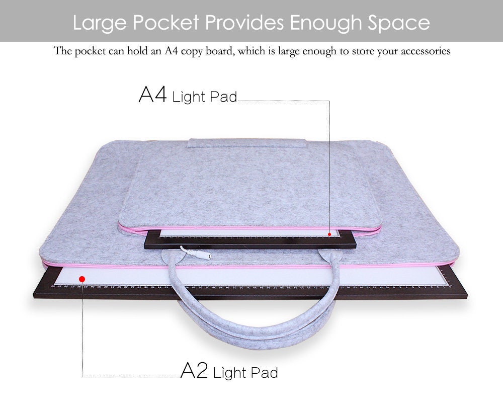 A2/A3/A4 Light Pad Handheld Protective BagDiamond Painting Etsy