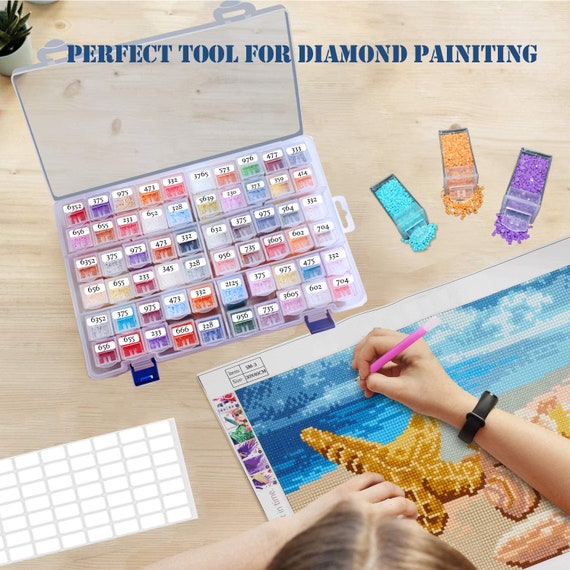 New Design Diamond Painting Storage Container, Diamond Art Storage, Diamond  Painting Organizer, Bead Storage Container 