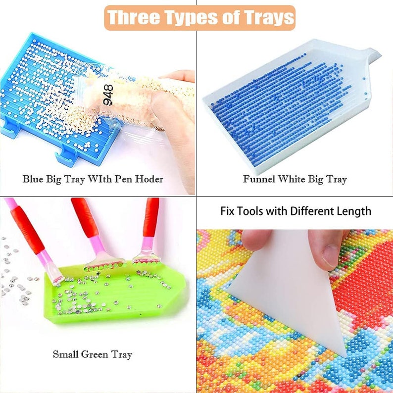 Upgraded 104 Pcs Diamond Painting Accessory Diamond Art Etsy