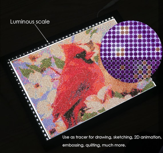 NEW Diamond Painting Stand, LED Light Pad Holder - 5D Diamond