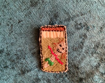 Voodoo Dool en Jar Iron on Patch