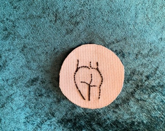 Butt Iron Patch