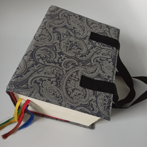 Habersack tas GRIJS Paisley envelop 100 mm Duitse wetten tekstcollectie boekentas handvat rechtenstudies stage boekomslag