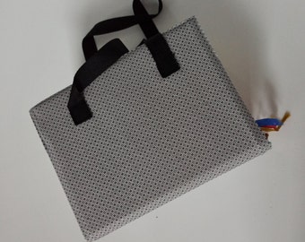 Habersack tas GRIJZE envelop met micropatroon 100 mm Duitse wetten tekstcollectie boekentas Henkel rechtenstudies stage boekomslag