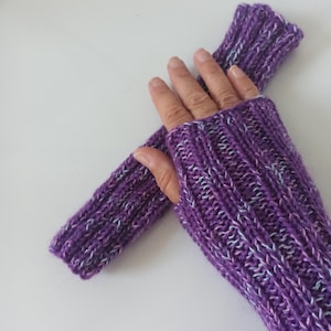 Polswarmers PAARS! Manchetten polswarmers handwarmers wollen handwarmers winterbreiwerk dameshandschoenen armwarmers duimgat yoga warm