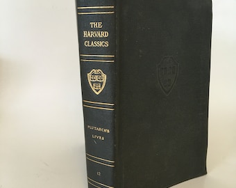 1909 Rare Edition, Plutarch's Lives, The Harvard Classics, Volume 12