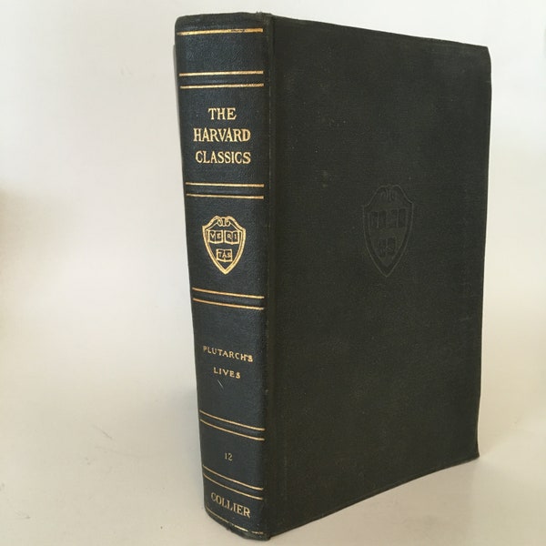 1909 Rare Edition, Plutarch's Lives, The Harvard Classics, Volume 12