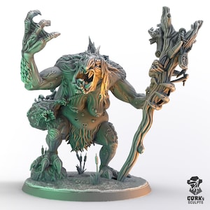 Swamp Troll Witch - Printed