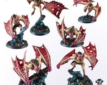 WINGED REAPERS - Printed - Gork&#39;s Sculpts