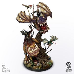 Boss with Giant cave monsters - Printed