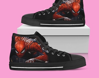 custom spiderman shoes