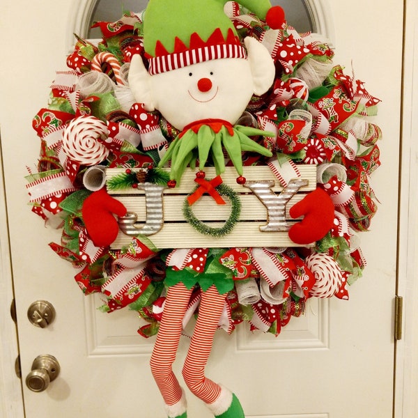 Elf Wreath - Etsy