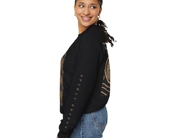 Spirit guides Unisex Crewneck Sweatshirt | Energetic Conscious Wear, Awakened human, Conscious Teachings