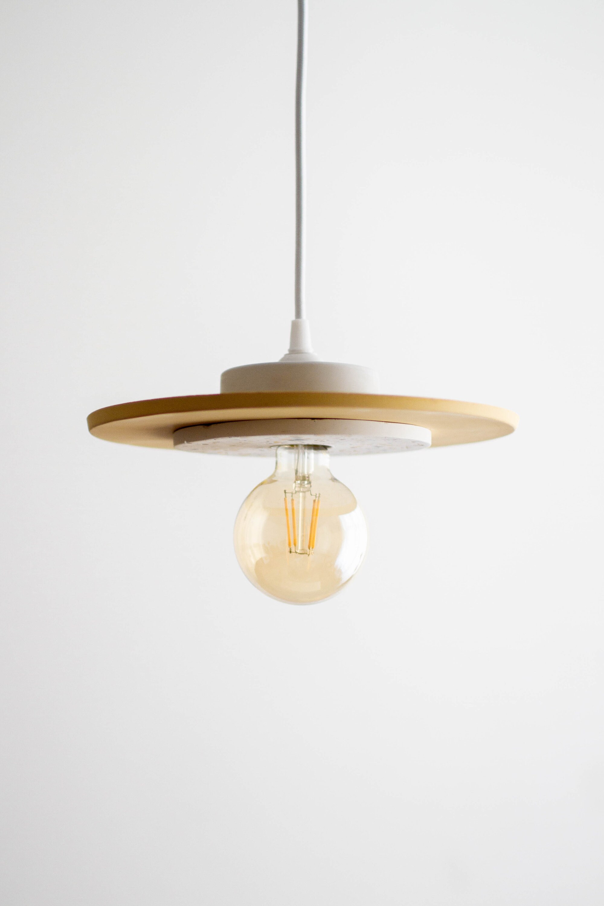 Lampe - Plafonnier Jesmonite/Terazzo Lampe Design