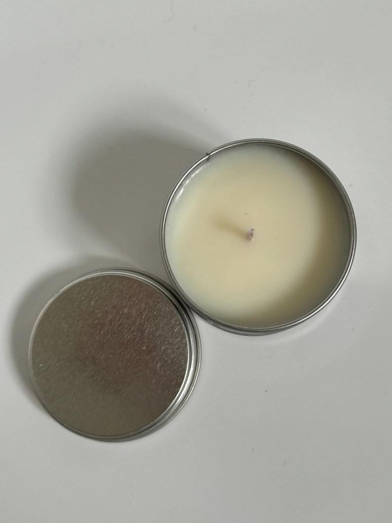 Homemade Candle Easter Egg Scented Soy Candle Tin 100ml Perfect Easter Gift image 3