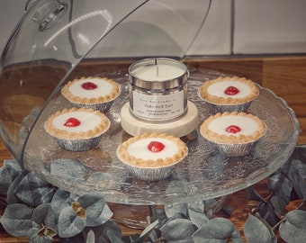 Soy Tin Candle Bakewell Tart 100ml Perfect Gift