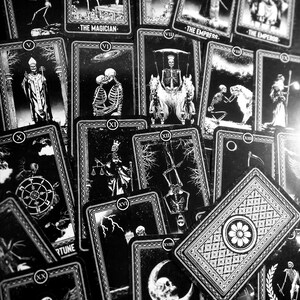 The Major Arcana, 22 cards. Dark Art Tarot Deck. image 5