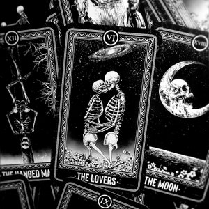 The Major Arcana, 22 cards. Dark Art Tarot Deck. image 2