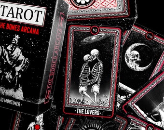 The Bones Arcana Tarot Deck: 2nd Edition with Rigid Box.