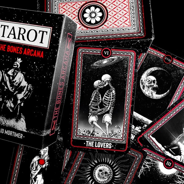The Bones Arcana Tarot Deck: 2nd Edition with Rigid Box.