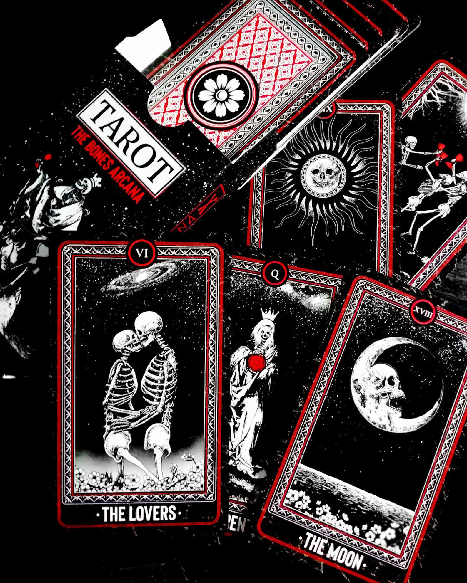 Skeleton Tarot Card Deck Printable Cards skeleton-tarot-card-deck-printable-cards