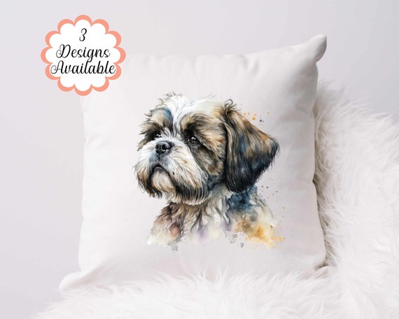 Shih Tzu Pillow Cover - Multi Shih Tzu Pillow Cover - Multi