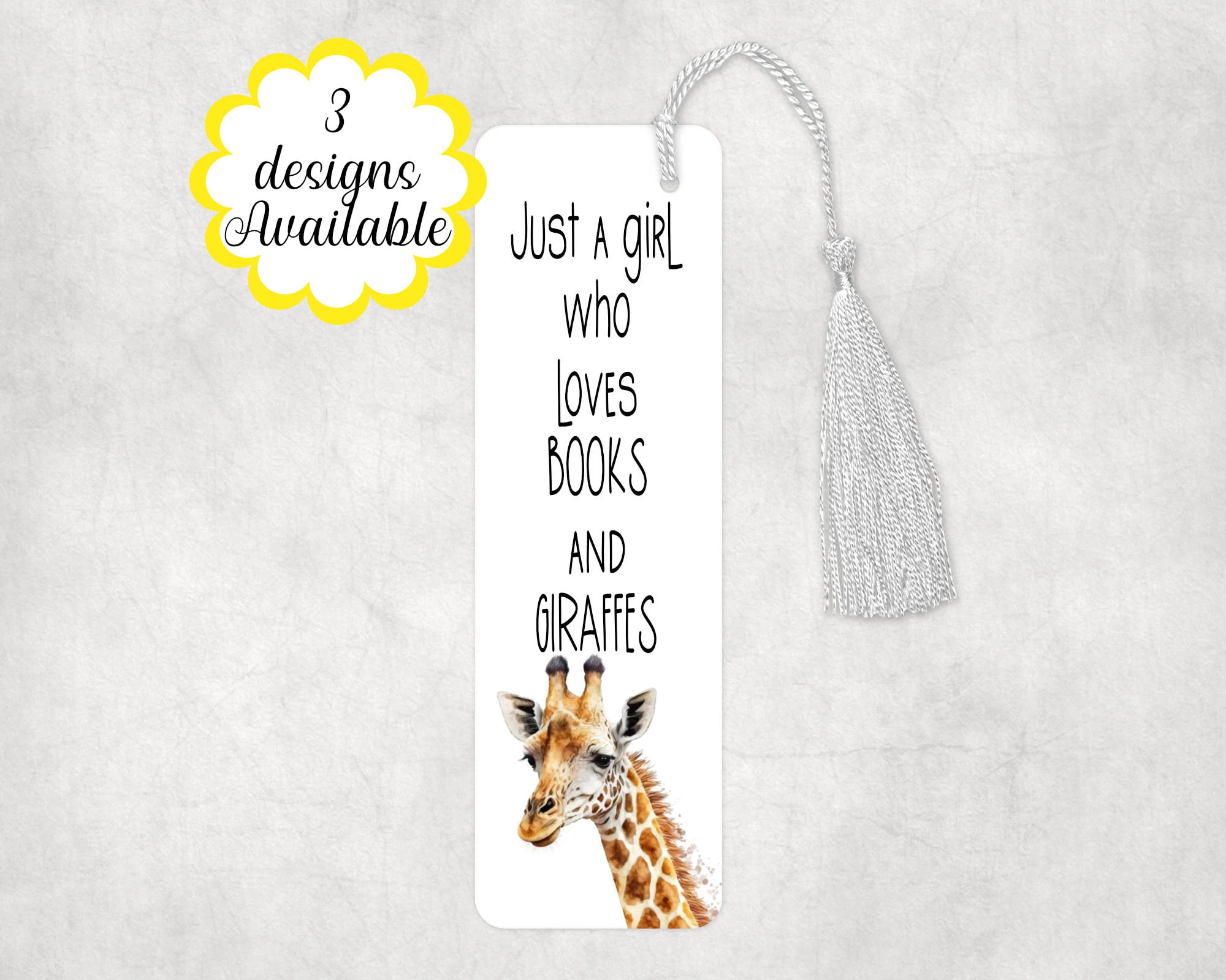 Bookmark - PERSONALIZED - Giraffe Bookmark - PERSONALIZED - Giraffe