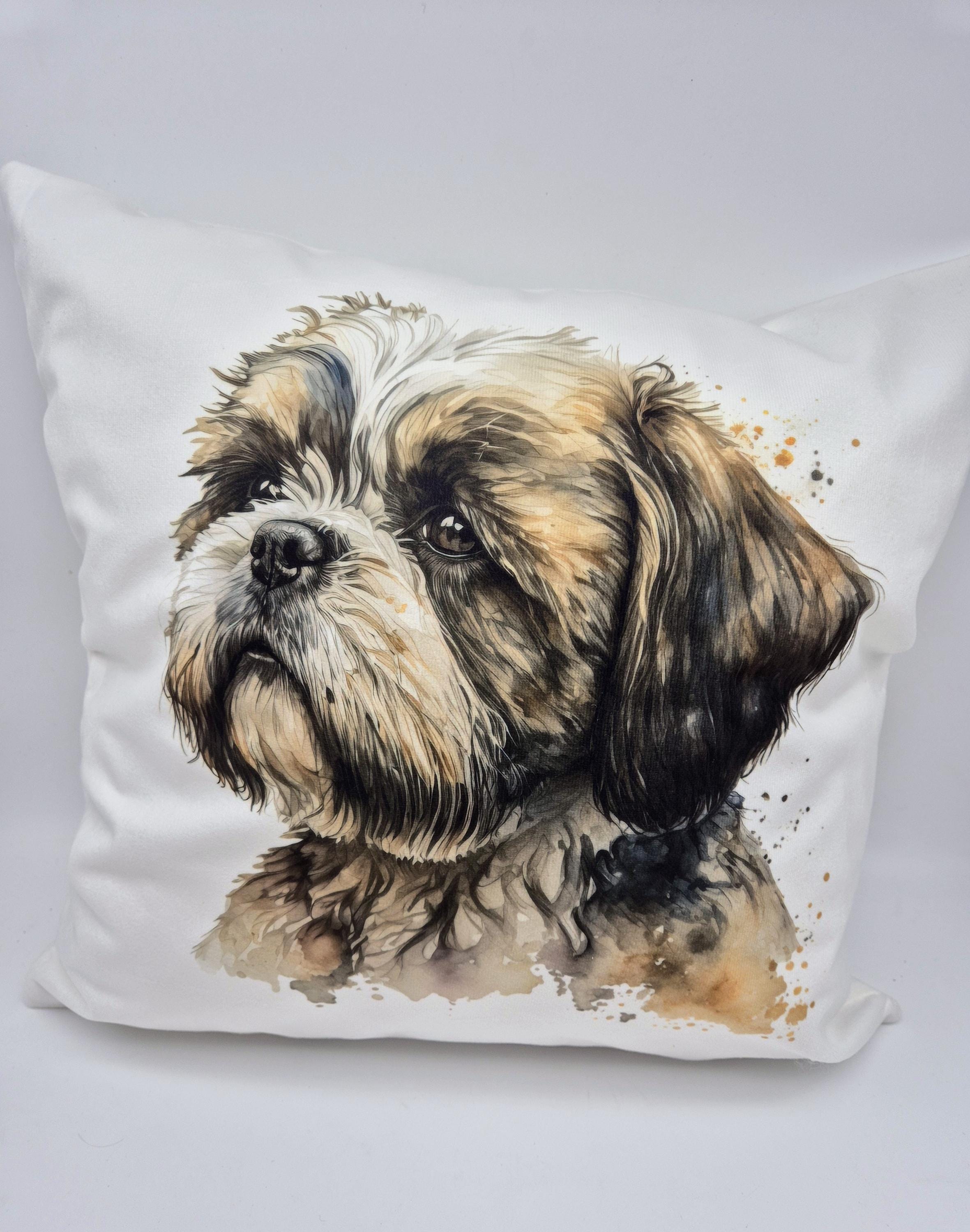 Shih Tzu Pillow Cover - Multi Shih Tzu Pillow Cover - Multi